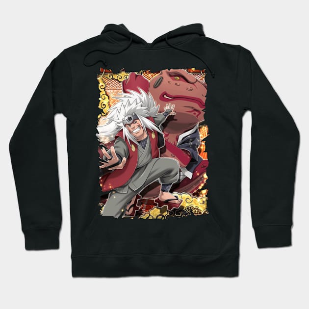 JIRAIYA MERCH VTG Hoodie by funnymushroomz